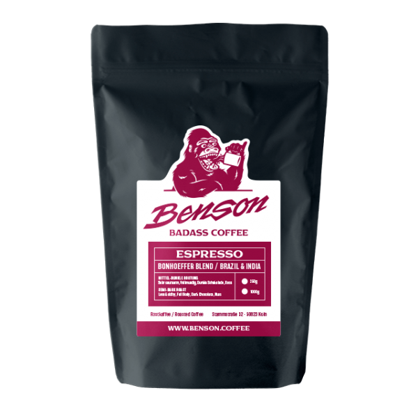 Benson Coffee – Bonhoeffer Blend / Espresso – Brazil & India