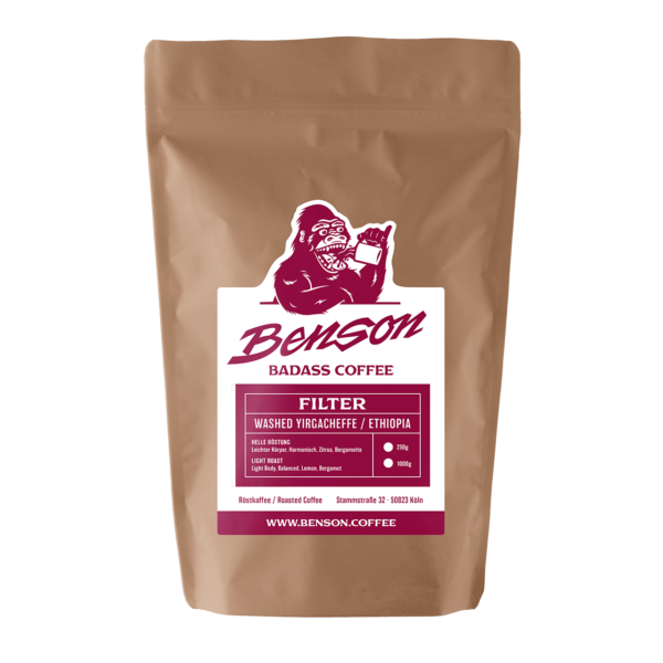 Benson Coffee – Washed Yirgacheffe / Ethiopia – Filter