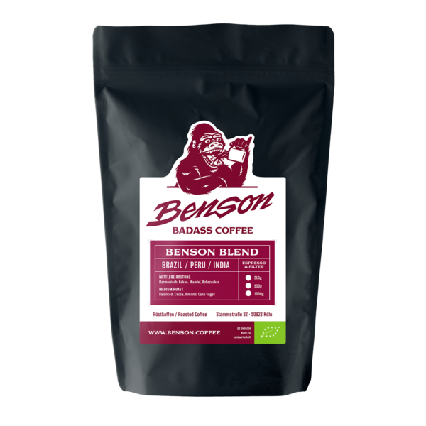 Benson Coffee – Benson Blend – Espresso – Bio