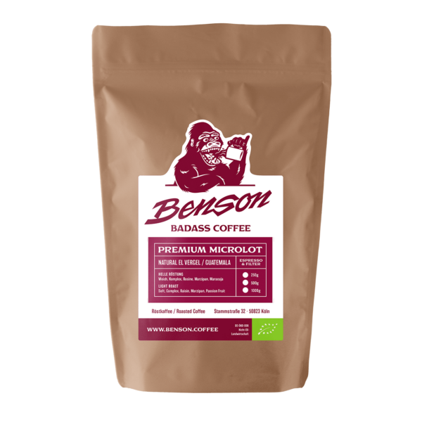 Benson Coffee – El Vercel – Guatemala – Bio