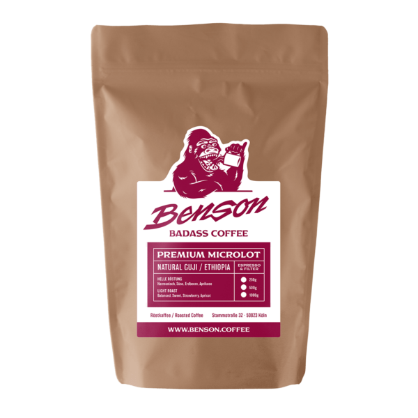 Benson Coffee – Natural Guji – Ethiopia – Premium Microlot