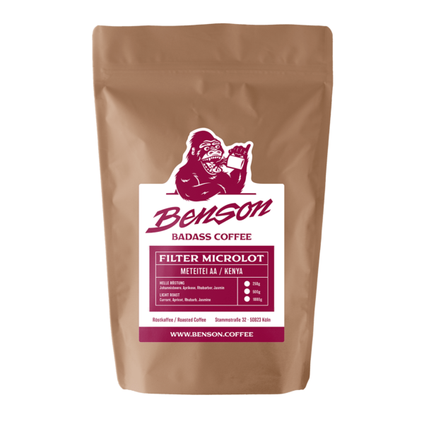 Benson Coffee – Meiteitei AA – Kenya – Filter