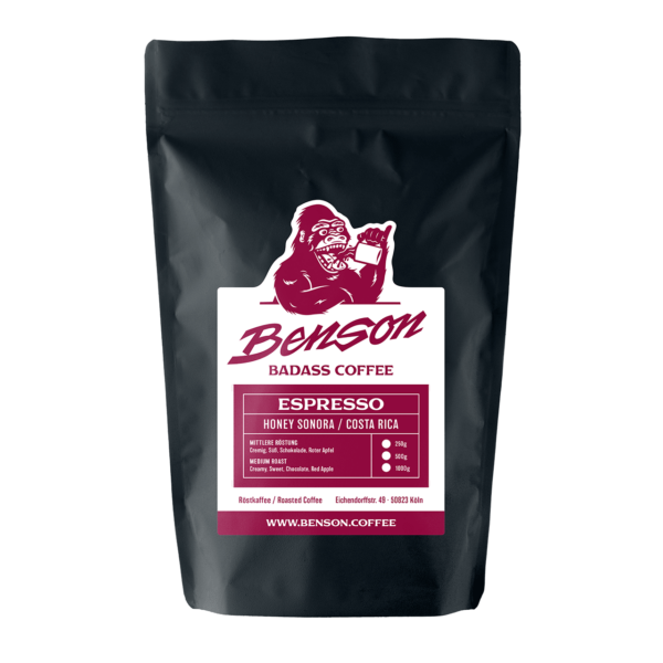 Benson Coffee – Honey Sonora / Costa Rica – Espresso