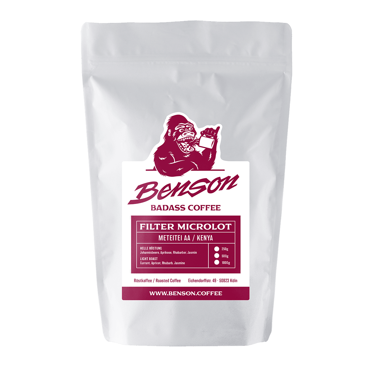 Benson Coffee – Meiteitei – Kenya – Filter Microlot