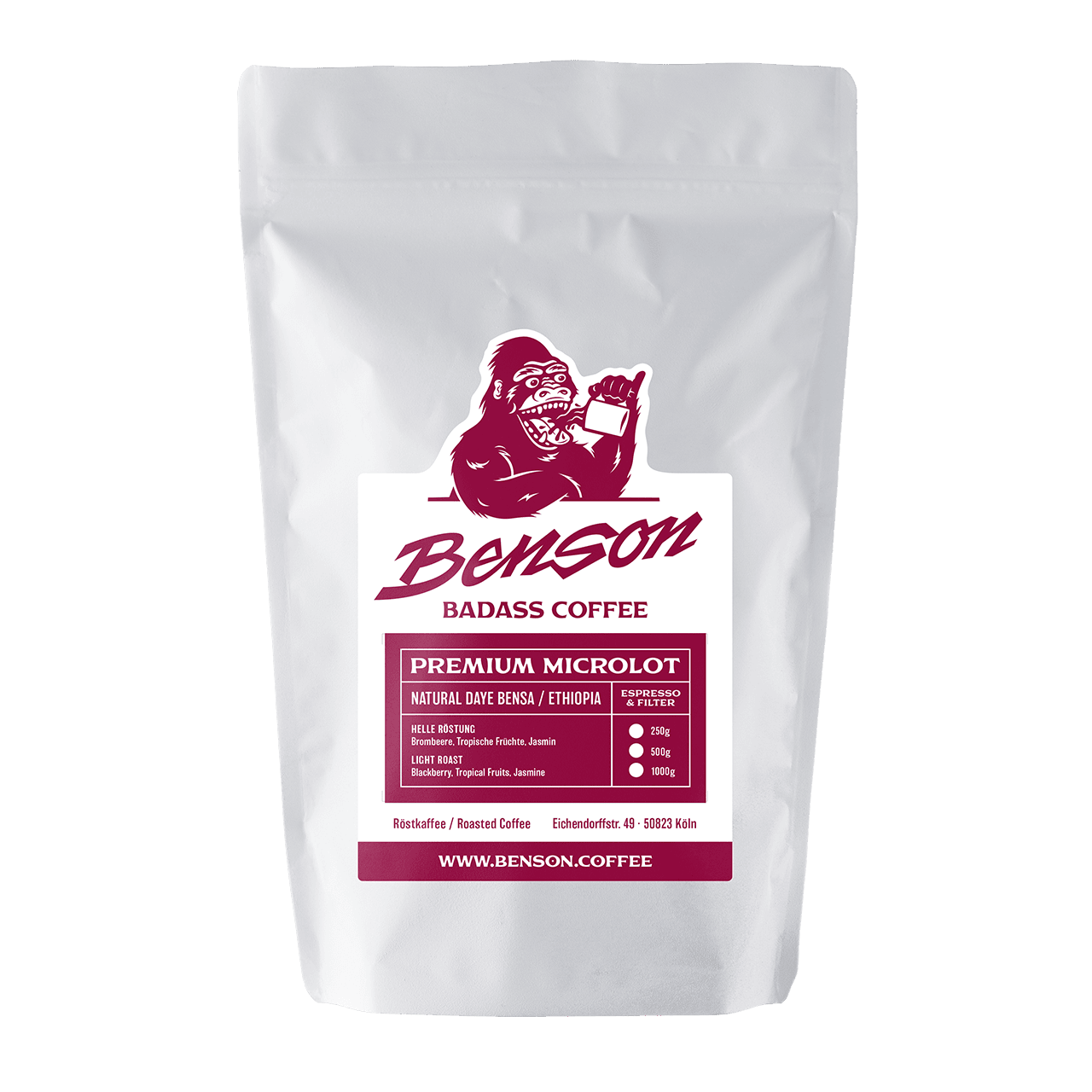 Benson Coffee – Premium-Microlot – Natural-Daye-Bensa – Ethiopia